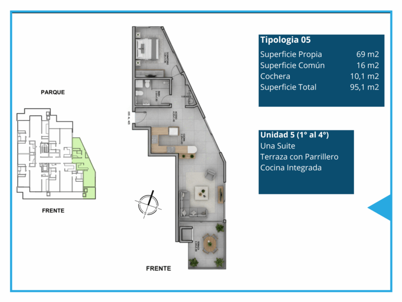 Desarrollamos y Comercializamos Latitud 31, Parada 31 de Playa Brava
